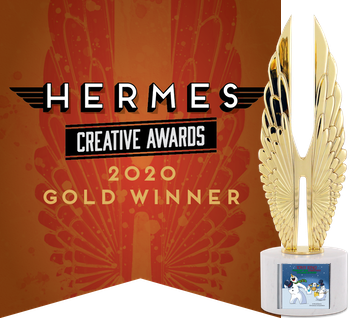 Gold 2020 Hermes Award Winner